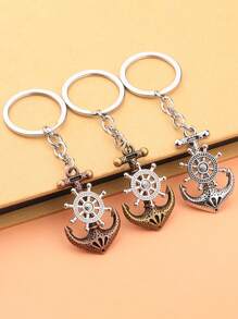 1pc Handmade Woven Keychain Accessories, Lobster Clasp Vintage Leather Rope Keyring, DIY Pendant Keychain, Random Color Car Accessories Bag Charm