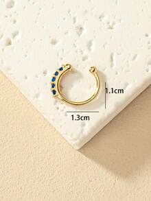 1 件女士精致几何简约鼻夹，朋克/嘻哈风格派对饰品 - 鼻夾 - 查看 10