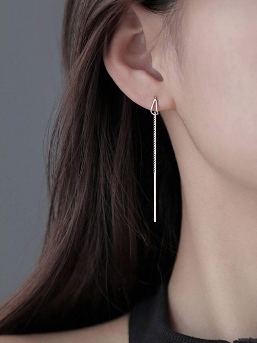 Nooxian 2 件简约水滴流苏耳环（女士款）