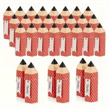 1 pieza/5 piezas/10 piezas Regalos de soporte para lápices con forma de lápiz, ideal para regalos de graduación, regalos de regreso a la escuela, regalos de fiesta de cumpleaños, regalos del Día del Maestro | Tema patriótico | Estructura duradera, caja organizadora de lápices, soporte de lápices para la temporada de regreso a la escuela Útiles escolares Esenciales escolares Cosas escolares