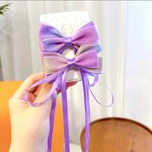 New Chinese Style Gradient Bow Tassel Hairpins Children Sweet Girls Beautiful Hair Clips Women Barrettes Grips Hair Accessories