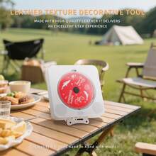 Bluetooth CD Player With Speakers, Built In 2000mAh Battery, CD1-101, Rechargeable CD Player For Home