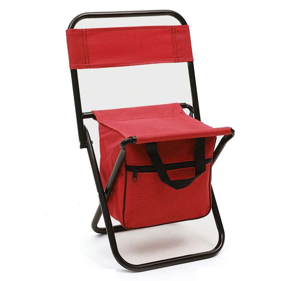 Silla plegable resistente al desgaste diseño cómodo para ocio interior o exterior fácil de transportar y almacenar asiento práctico - Multicolor - Ver 1