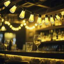 Cross Border Payments, S14,Solar Energy, String Lights, Outdoor, Camping, Waterproof, Bubble Wrap, Courtyard, Decoration