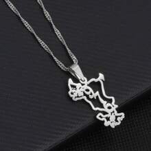 1pc 2.5cm Mayotte Pendant Necklaces For Women Girls Mamoudzou Mahore Jewelry