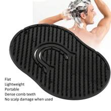 6Pcs Peine Portátil Ligero Masajeador De Palma Para Cabello Hombre