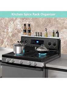 1/2 piezas Soporte de silicona para especias, suministros de cocina para la estufa - Multicolor - Ver 1