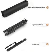 Caballetes, vuelta al cole, útiles escolares W3899 - Caballete - Negro - Ver 8