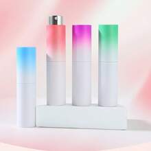 1 Stück drehbarer, nachfüllbarer Parfümzerstäuber - 8 ML tragbarer Reisezerstäuber mit Lippenstiftdispenser