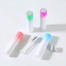 1 Stück drehbarer, nachfüllbarer Parfümzerstäuber - 8 ML tragbarer Reisezerstäuber mit Lippenstiftdispenser
