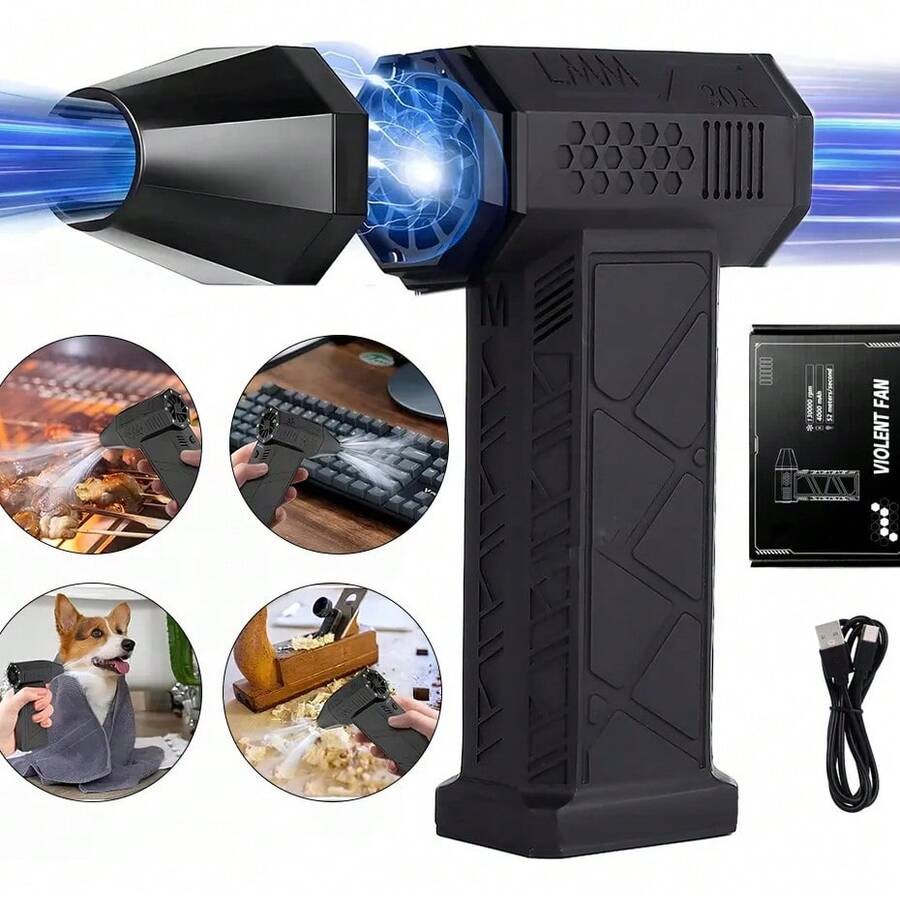 Soplador De Aire Ventilador Mini Turbo Jet 130000 Rpm 52 M/s,Ventilador Turbo Mini Jet ,Sopladora