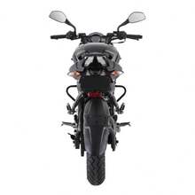 Luz de señal de giro de 4 vías de 2 piezas Jgo para motocicletas Bajaj Pulsar Ns 150/160/200, accesorios de iluminación de alta calidad. - Negro - Ver 7