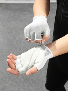 WEST BIKING Mountain Bike Riding Gloves Shock Absorbing Anti-Slip Gloves Half Finger Men's And Women's Bike Breathable Summer Equipment