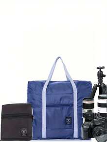 Mobile Gepäckorganizer Tasche, faltbare Aufbewahrungstasche, tragbare Flugzeugtasche, multifunktionale Reisetasche mit großer Kapazität, Aktenkoffer/Laptoptasche - Verschiedenfarbig - Übersicht 12