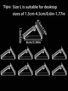 8/10/16/24/32/48pcs Plastic Transparent Tablecloth Clip Tablecloth Non-Slip Clip Suitable For Wedding Party Family Gold Dot Tablecloth Fixed Clip Party Tablecloth Suitable For Wedding Birthday Outdoor Party