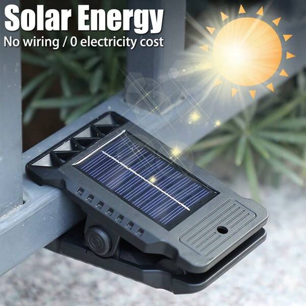 1 Stück Solar-Wandleuchte mit Bewegungssensor, Außen-/Hof-/Lese-Lampe mit automatischer Beleuchtung bei Nacht, Solar-Außenleuchten