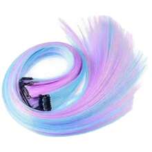 10pcs/Pack Women's Colorful Unicorn Design Hair Clips ,Hair Accessory