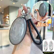 1pc TPU Smart Key Fob Cover, Fit For Ioniq 6, Grandeur GN7, KONA 2023-2024 Keyless Entry Vehicles Accessories