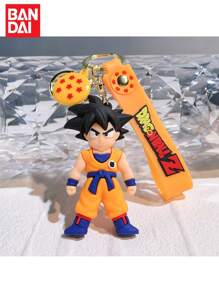 bandai Llavero de anime Bandai con figura de acción de Son Wukong Beijita con flauta corta, de 8 cm de PVC, como colgante de bolso para hombre y mujer, un exquisito regalo para amigos, perfecto para el Día de San Valentín, Halloween, Navidad y Año Nuevo