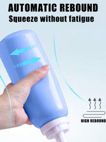 1 Peça Limpeza Portátil, Limpador Manual de 350ml/500ml para Higiene Feminina