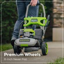 Works Hybrid 60V 1800 PSI At 1.2 GPM Electric Cold Water Pressure Washer5109402T