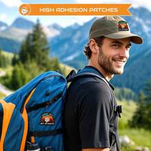 GIURKUU 1 PIEZA Parche bordado optimista a pesar de estar quemado, parche divertido de fuego bordado, parches con de moral de dibujos animados, apliques de meme lindos para mochilas, gorras de camionero, arneses para perros, chalecos del ejército, chaquetas