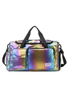 Nouveau sac de voyage de grande capacité, imperméable, avec séparation sec/humide. Sac fourre-tout de gym, de natation, de rangement et de bagage à main parfait pour les courts voyages, les déplacements professionnels et la rentrée scolaire. Sac pour l'école et les accessoires scolaires.