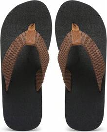 Men's Comfortable Soft Flip Flops (Size: 7-15)