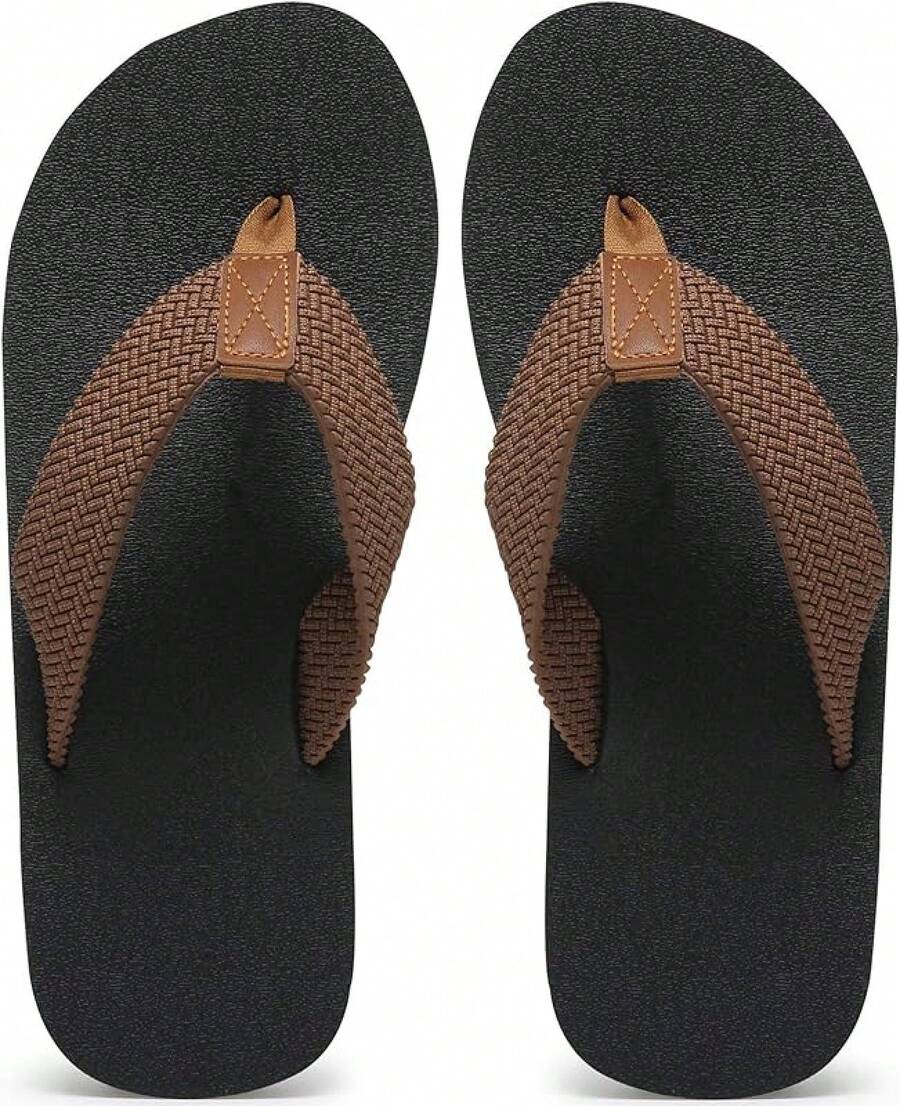 Men's Comfortable Soft Flip Flops (Size: 7-15)