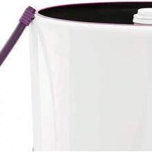 Lavadora Acros de 22kg Una tina Manual Redonda Gris modelo ALF-2253EG - Morado - Ver 4