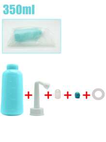 1 Peça Limpeza Portátil, Limpador Manual de 350ml/500ml para Higiene Feminina