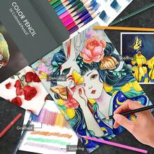 12/18/24/36/48/72 Colored Pencils Professional Oiled Wood Pencils School Sketch Art ,Soft Core Art Drawing Pencils For Coloring, Sketching, And Painting For Adult Coloring Book Gifts