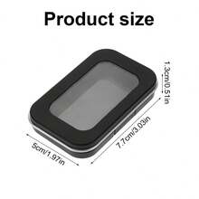 缝纫针收纳盒、针收纳盒、带针座的旅行套装、十字绣收纳盒、便携式缝纫针和剪刀盒缝纫美术用品 - 彩色 - 查看 2