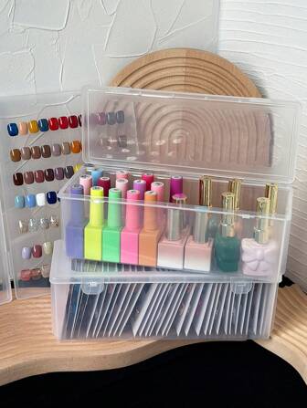 Clear Storage Box For Nail Polish, Gel Polish, Nail Care Products, Large Size Organizer Box Bag,Room Decor, Bags,Makeup Bag,Vanity,Travel,Make Up Bag,Travel Essentials,Organizer,Storage,Travel Essential,Makeup Organizer,Makeup Bags,Make Up Organizer,Organiser,Toiletry Bag,Desk Organiser,Cosmetic Bag,Makeup Pouch,Make Up Organize,Vanity Accessories,Make Up Pouch,Make Up Bags,Jewellery Box,Pouch,Makeup Brush Holder,Brush Holder,Perfume Organiser,Pouch Bag,Gifts For Women,Christmas Gifts,Gift Ideas For Women