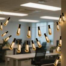 Cross Border Payments, S14,Solar Energy, String Lights, Outdoor, Camping, Waterproof, Bubble Wrap, Courtyard, Decoration