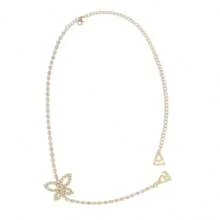 A Piece Elegant Butterfly Body Chain - Adjustable Rhinestone Shoulder Chain Accessory With Chic Off-The-Shoulder Straps, Featuring An Elegant And Minimalist Design, A Sexy Invisible Appearance, And Versatile Wear - Suitable For Dresses And Off-The-Shoulder Outfits.