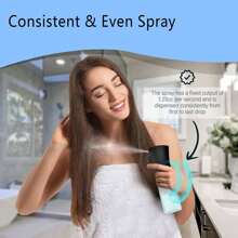 Spray Bottle For Hair (10.1 Oz/300ml) Ultra Fine Mist Sprayer- For Salons, Cleaning, Hairstyling, Plants, Misting, Skin Care And Essential Oil & More