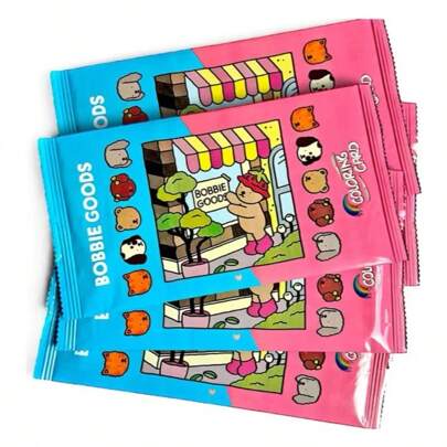 Kit 1/5/10 Coloring Card , Desenho Surpresa para Colorir e Colecionar - Papelaria Fofa Criativa