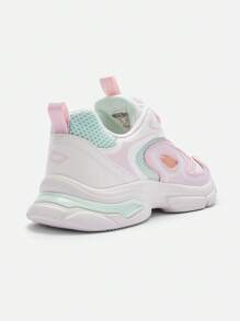 Balabala Kids' Athletic Shoes Boys' Girls' Breathable Hollow Shoes 2025 Summer New Chunky Sneakers Mesh