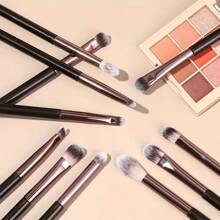20pcs Professional Makeup Brush Set, With Aluminum Handles - Includes Foundation, Blending, Eyeshadow, Highlight, Concealer, Powder Brushes - Nylon Bristles, Fragrance-Free, Suitable For All Skin Types - Ideal Travel Kit And Gift For Women, Makeup Accessories