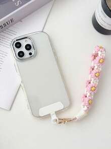 卡通雏菊花钥匙扣、手机挂绳、腕带、包包吊坠 - 彩色 - 查看 6