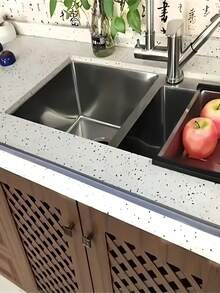 1pc Shower Threshold Water Barrier Water Dam Flexible Water Retaining Strip Silicone Water Stopper Strip Wet And Dry Separation Seal 100cm White Back To School - Multicolor - View 6