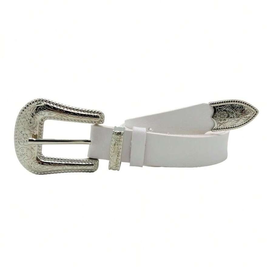 Women Belts - 白色 - 查看 1