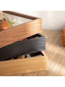 1 Peça Moldura Transparente para Flores - Suporte Acrílico Dupla Face para Exibir Flores Secas DIY, Quadros de Fragrância Artesanal, Disponível em Vários Tamanhos - Decoração Doméstica para Dia dos Namorados, Casamento, Natal - Caixa de Presente Floral para Feriados - Decoração Artística Romântica para Quarto e Sala de Estar - Decoração de Parede para Escritório/Cultural - Lembranças de Ação de Graças/Páscoa - Oco de dupla face - Visão 11