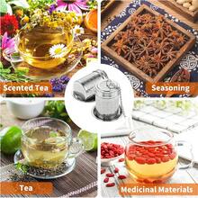 Mornihima Tea Strainers Infuser For Loose Tea 304 Stainless Steel Mesh Loose Leaf Steeper Diffuser With Chain Hook And Threaded Lid For Black Tea, Spices And Seasonings, Stainless Steel Tea Infusers, Extra Fine Mesh Strainers With Drip Trays, Brew Loose Tea,Tea Infuser Strainers For Loose Tea With Scoop, Extra Fine Mesh Steeper 304 Stainless Steel Diffuser Leaf Holder With Extended Chain Hook For Brew, Spices, Seasoning,Tea Infuser, Extra Fine Mesh Tea Infusers For Loose Tea, Stainless Steel Tea Strainer With Extended Chain Hook, Tea Steeper For Brew Tea, Spices & Seasonings - Nhiều màu - Xem 6
