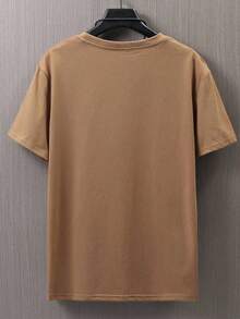 PINK California Shirt Launch Printed 100% Cotton - 棕色 - 查看 2