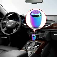 1 Pc Car Gear Shift Knob Egg Shape Decor, Available In Multiple Colors