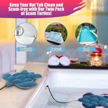 Entschäumer, Reinigungsmittel, Zubehör, Schwamm zum Entschäumen, wiederverwendbar für Spa, Schwimmbad Reinigung, Ölabsorber Entschäumer um das Wasser sauber zu halten