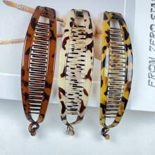 3 stuks/2 stuks grote bananenhaarspelden, geschikt voor dik haar, golvende haarspelden, haarklemmen, haarspelden voor knotten, knotten, paardenstaarten, alledaagse decoratie, casual en elegante stijl