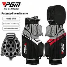 PGM QB134/QB174 Anti-Collision Fixed Golf Bag, Waterproof Golf Club Bag For Men And Women